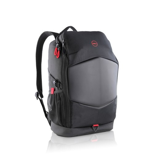 460-BCJY Dell Gaming Backpack 17 - Mochila para transporte de portátil - 17 - negro con panel frontal reflectante de arcoiris