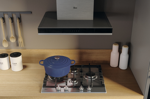 Hoover H-HOOD 300 HTS6CBH3X Wall-mounted Stainless steel 673 m³/h – image 2