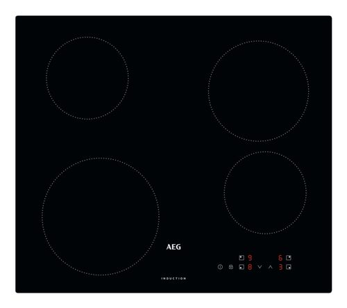 AEG IB6420BCB Черный Встроенный 59 cm Плита с зонами индукции 4 зона(ы)