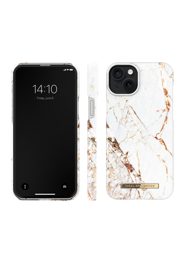 iDeal of Sweden Printed Case iPhone 15 Plus Carrara Gold – image 2