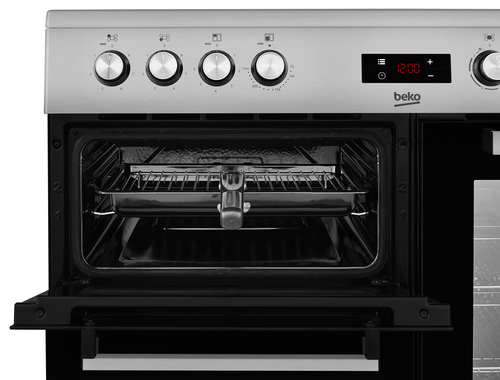 Beko KDVC90X 90cm Double Oven Range Cooker with 5 Zone Ceramic Hob – image 5