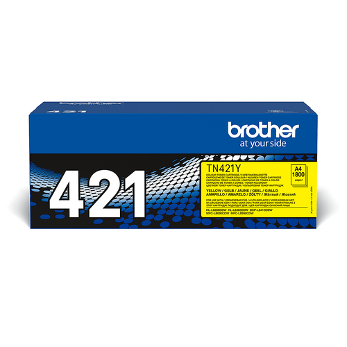 Brother TN-421Y Toner Cartridge Yellow TN421Y - image 1