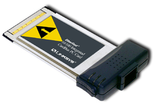 Linksys EtherFast® 10/100 32-Bit Integrated CardBus PC Card
