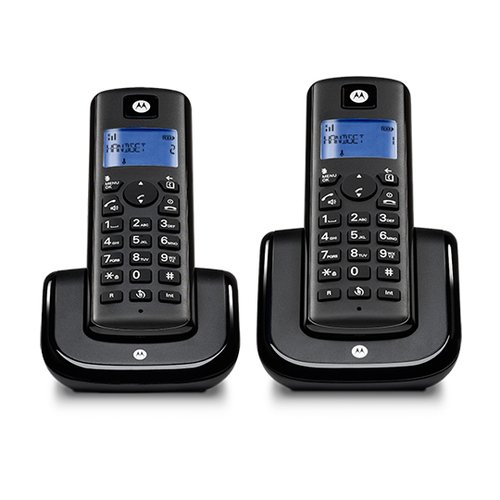 Motorola T202 DECT telephone Caller ID Black