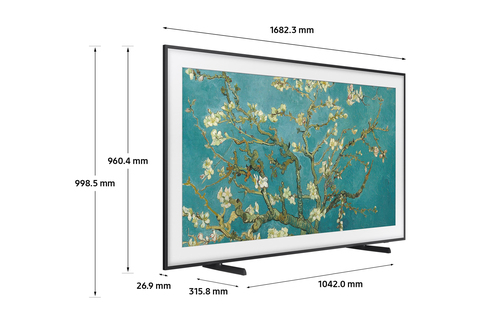 Samsung The Frame 2023 75” QLED 4K HDR Smart TV with S801B Lifestyle Ultra Slim Soundbar – image 8