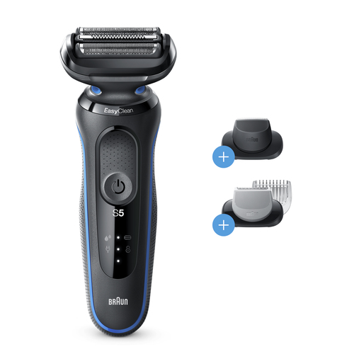Braun Series 5 50-B1620s Foil shaver Trimmer Blue – image 4