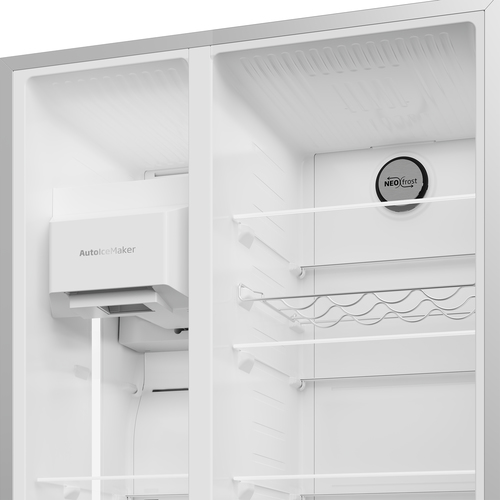 Beko Pro HarvestFresh ASP342VPS American-Style Fridge Freezer - Stainless Steel - image 6