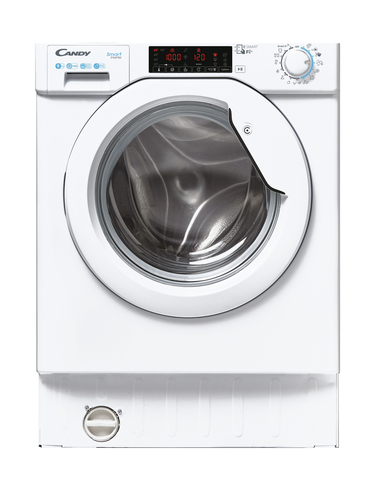Candy Smart Inverter CBWO 49TWME-S стиральная машина Фронтальная загрузка 9 kg 1351 RPM Белый