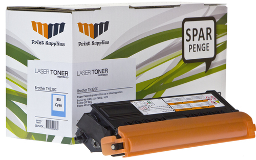 MM Cyan Laser Toner - Brother TN320C - For Brother DCP / HL / MFC – image 1