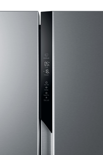 Haier HSR3918ENPG American-Style Fridge Freezer - Silver/Grey - image 6