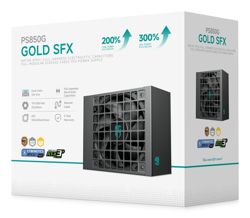 DeepCool GamerStorm PS850 voeding – Foto 8 van 9