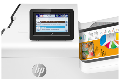 HP PageWide Enterprise 556 556dn - Desktop PageWide-Array-Drucker - Farbe - 50 ppm Monodruck/50 ppm Farbdruckgeschwindigke