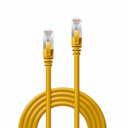 LINDY Patchkabel Cat.6A S/FTP LSZH, geel 7.5m, afbeelding 2