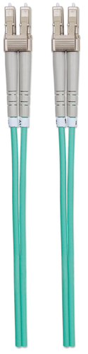Intellinet LWL aansluitkabel LC/LC 5m Multimode OM3 aqua, afbeelding 4