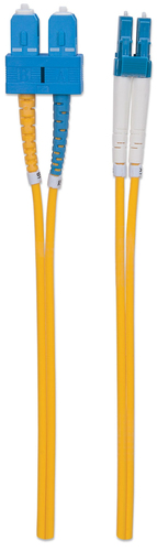 Intellinet LWL aansluitkabel LC/SC 2m Singlemode OS2 geel, afbeelding 4