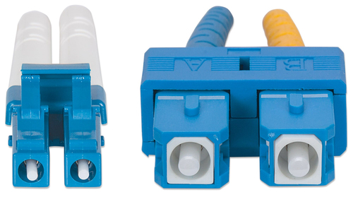 Intellinet LWL aansluitkabel LC/SC 2m Singlemode OS2 geel, afbeelding 3