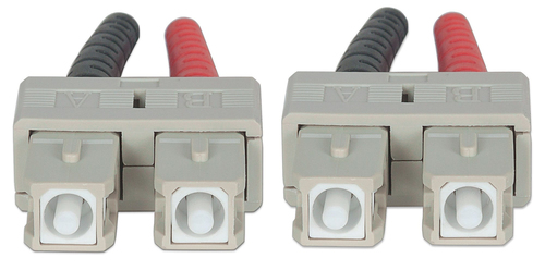 Intellinet LWL aansluitkabel SC/SC 1m Multimode OM3 aqua, afbeelding 3