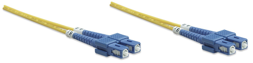 Intellinet LWL aansluitkabel SC/SC 1m Singlemode OS2 geel, afbeelding 2