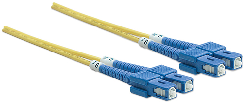 Intellinet LWL aansluitkabel SC/SC 5m Singlemode OS2 geel, afbeelding 2
