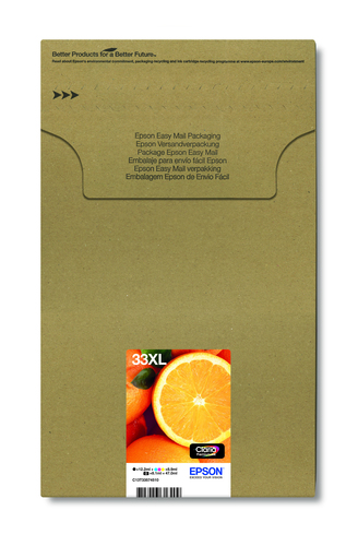 Epson 33XL Ink Cartridge Premium High Yield Oranges Cmyk/Photo Black - image 2