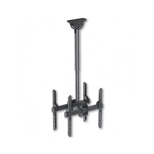 Techly ICA-CPLB-944D reklaminio ekrano laikiklis 139,7 cm (55) Juoda