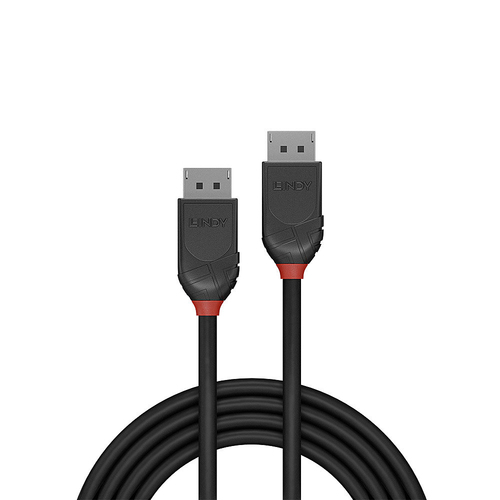 Lindy DisplayPort Kabel zwart Line 1m, afbeelding 2