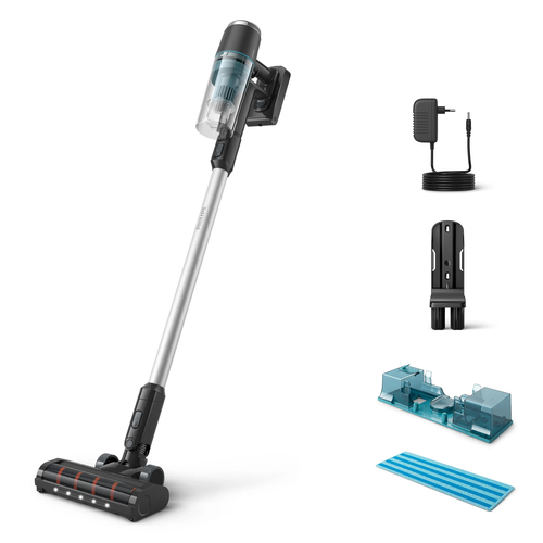 Philips 3000 series XC3131/61 stick vacuum/electric broom 2-in-1 stick vacuum Battery Dry&wet Bagless Black – image 1