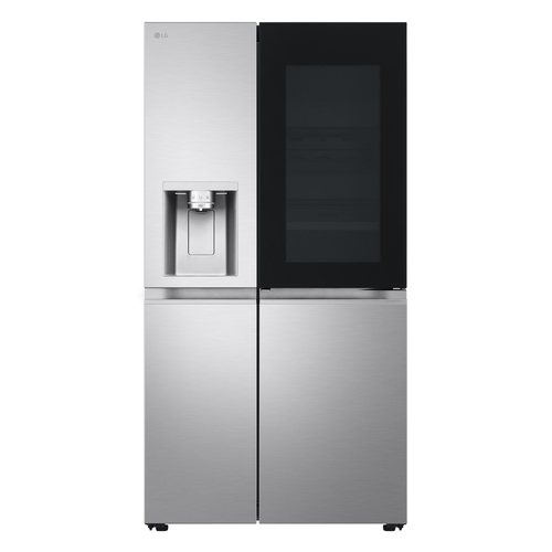 LG GSXE91BSAD Door In Door Instaview American Fridge Freezer With Ice & Water Non Plumbed - Stainless Steel - image 1