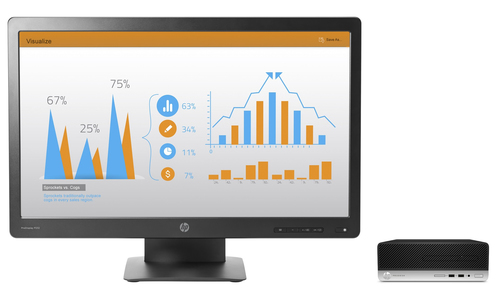 HP 400 G5 + 3 year NBD Onsite HW Support + ProDisplay P232 – image 1