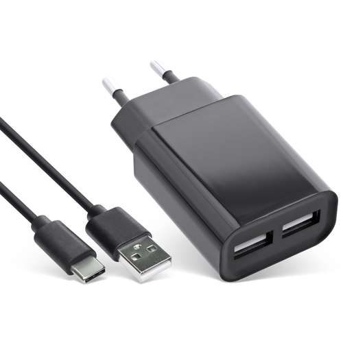 InLine USB DUO+ Set, Power Adapter + USB-C cable