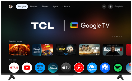 TCL 55" Led P61K 4K (2025), afbeelding 4