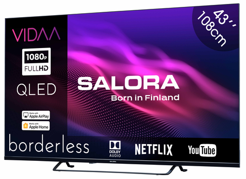 Salora QLED43FV1 TV – image 4