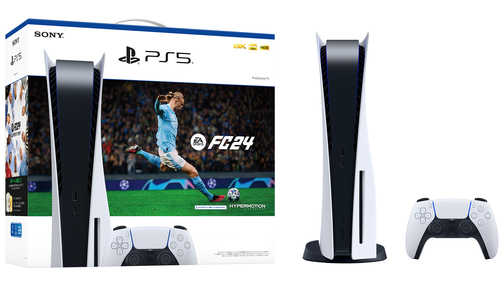 Sony Interactive Entertainment PlayStation 5 – EA Sports FC 24 Bundle 825 GB Wi-Fi Черный, Белый