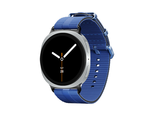 Samsung Galaxy Watch 8, Bluetooth, 44mm, Sport Band, White, S/M + Athleisure Band, Blue, M/L