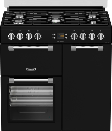 Leisure CC90F531K 90 cm Dual Fuel Range Cooker - Black - image 2