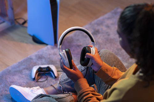 Trust GXT 498 FORTA Gaming Headset voor PS5 Headset Wit, afbeelding 6