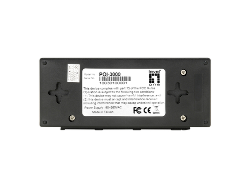 L1 Gigabit PoE+ injector 30w, afbeelding 3