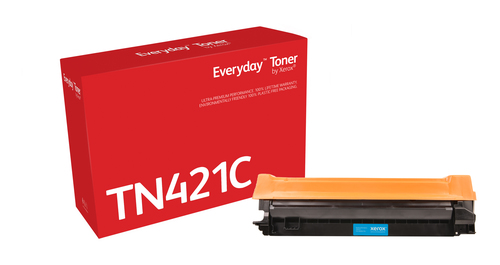 Xerox Everyday™ Cyan Toner by Xerox compatible with Brother TN-421C, Standard capacity