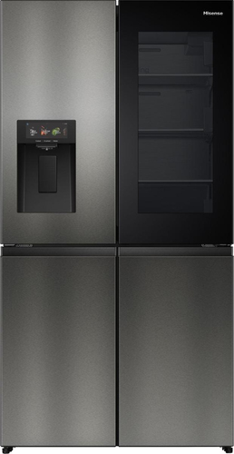 Hisense RQ600P7SKE Amerikaanse koelkast Zwart