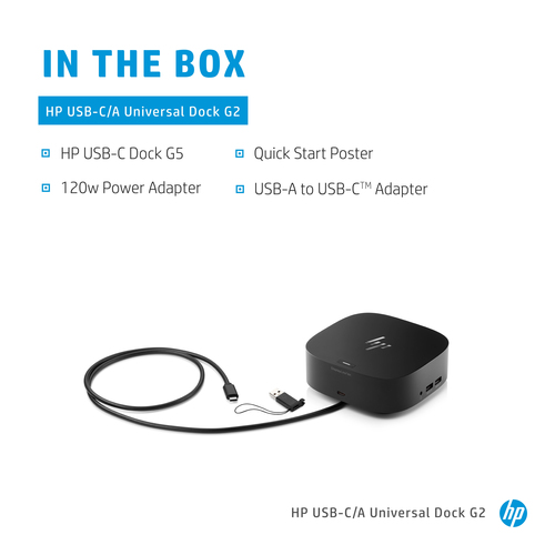 HP USB-C/A Universal Dock G2 – image 5