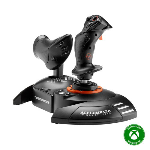 Thrustmaster T.Flight HOTAS NEO-X Ace Combat 8 Wings of Theve Edition Sort, Orange USB Flysimulator Analog/digital PC, Xbox One, Xbox Series S, Xbox Series X – billede 2