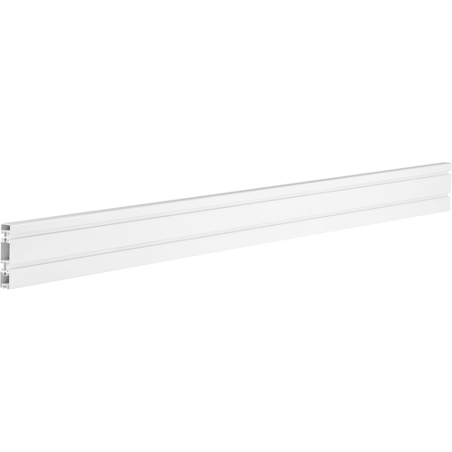 InLine Aluminum Slatwall Panel for wall mounting, white, 1.2m