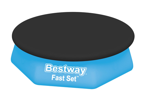 Bestway Fast Set Round Pool Cover for 2.40 m Inflatable Ring Above Ground Pools