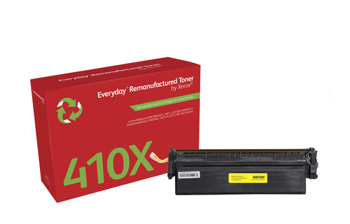 Xerox Everyday Remanufactured HP CF412X 412X Yellow Toner 006R03553 - image 1