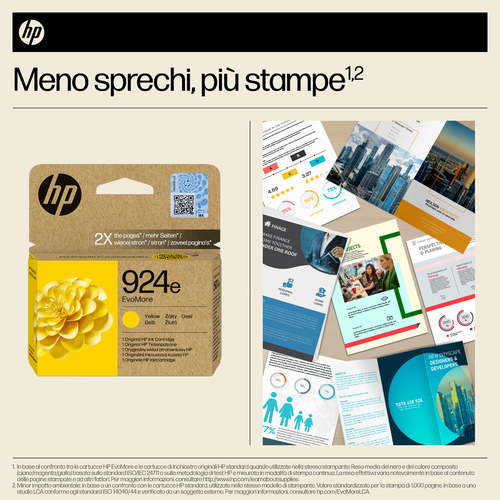 HP 924e – Cartuccia giallo originale