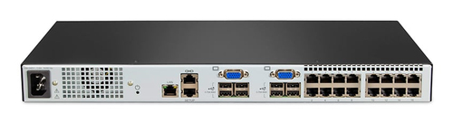 Vertiv Avocent AV 3216 interruptor KVM Montaje en rack Negro