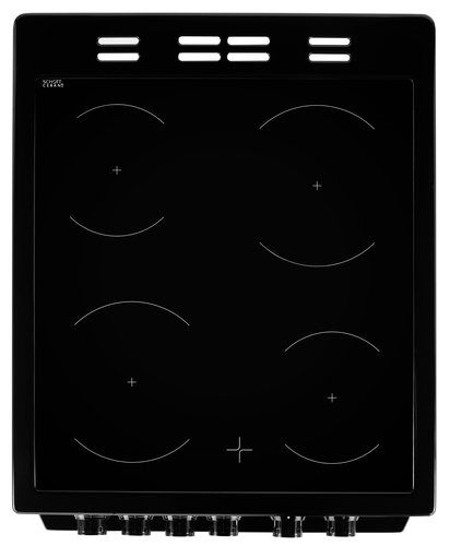 Beko KDC5422AK 50cm Wide Single Oven Electric Cooker with Ceramic Hob - Black - A Rated, Black - image 3