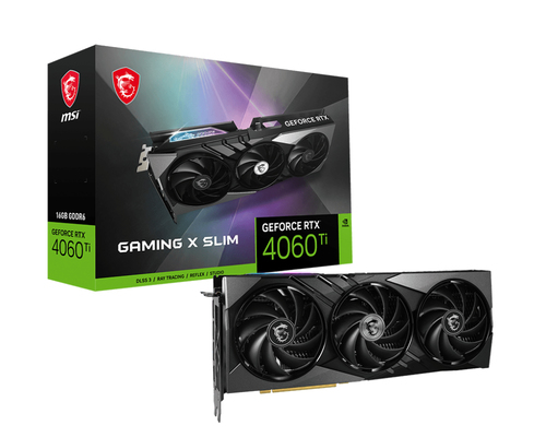 TARJETA DE VIDEO MSI GEFORCE RTX 4060 GAMING X SLIM 16G - NULL