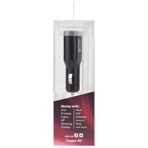 Targus APD33AU mobile device charger Laptop Black Cigar lighter Auto – image 6
