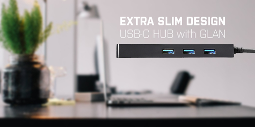 i-tec 3-Port USB-C Slim + Gigabit Lan usb-hub – Foto 11 van 11